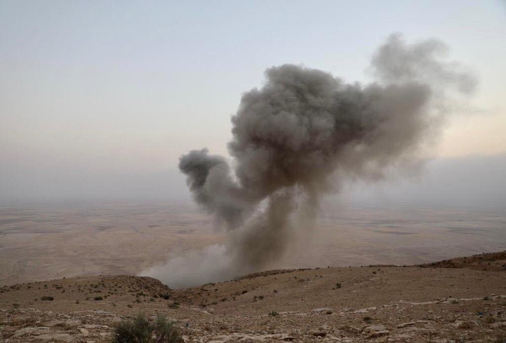 Balafirên Hevpeymaniyê bi hevkariya Pêsmerge tunela DAISê teqandin