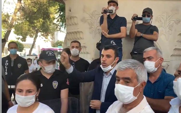 Li Rihayê polîs mudaxeleya mesa HDP ê kir