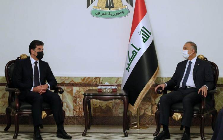 Civîna Nêçîrvan Barzanî û Mistefa Kazimî sibêye