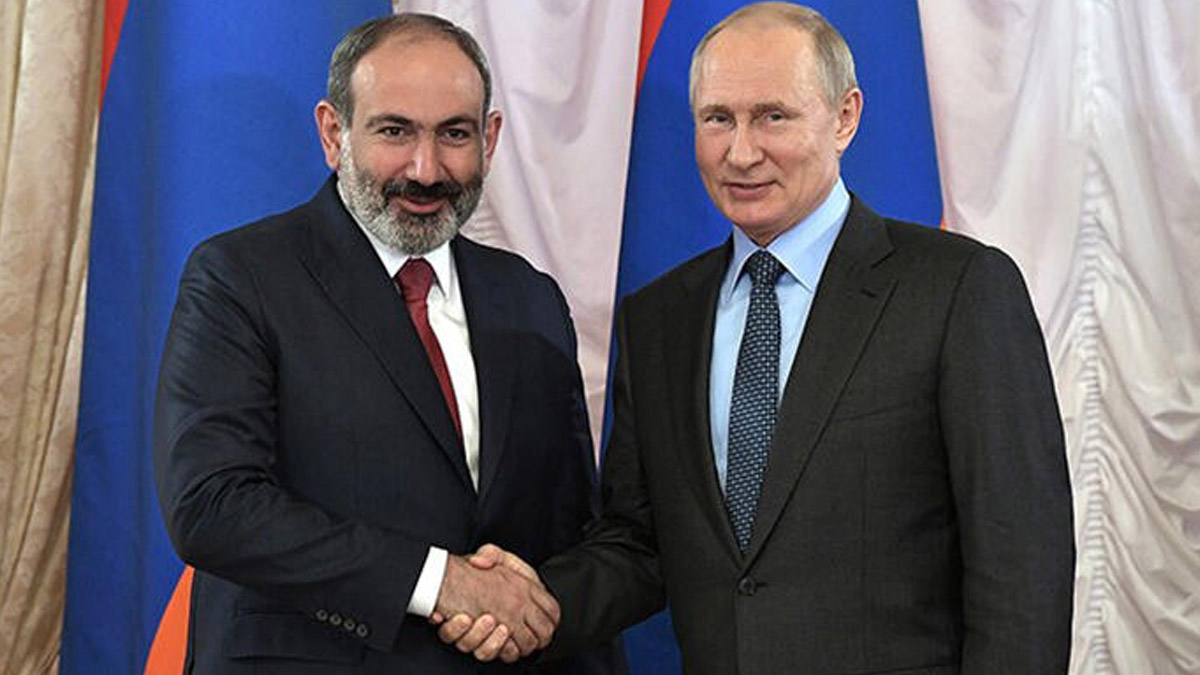 Pasinyan bo Putin nameyekî sand