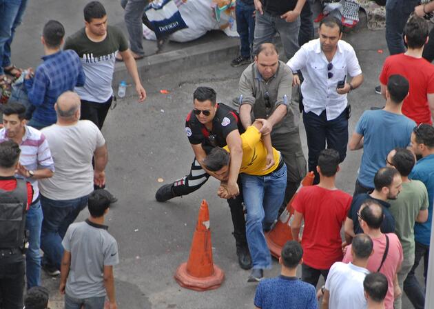 Bi sedema qezayê du malbat pevçûn: 20 birîndar