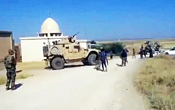 'Hêzên rejîmê li Rojavayê Kurdistanê rê li ber hêzên Amerîkî girtin û ew vegerandin'