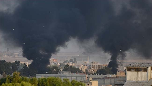 Tirkiyê êrîsî baregehên hêzên Sûriyê yên li Grê Spî kir