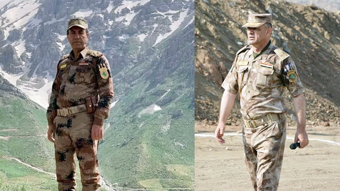 Balafirên Tirkiyê hêzên sînor ên Iraqê bombebaran kir: Du fermandarên pilebilind ên Iraqê hatin kustin