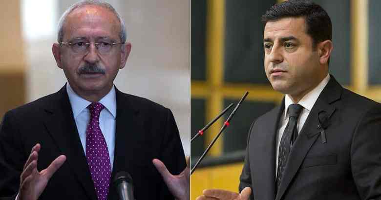 Kiliçdaroglu sedema girtina Demirtas eskere kir û got: Wê nîsana serefê hilgire!