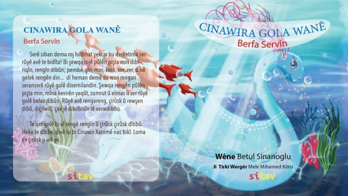 ‘Cinawirê Gola Wanê’ kete nav pirtûka zarokan!