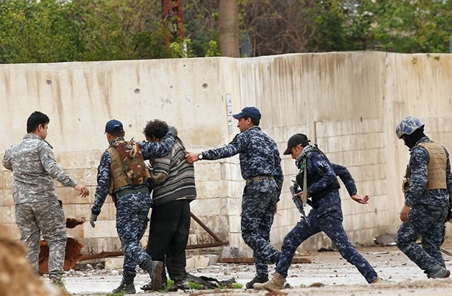 Îstixbarata Iraqê li Kerkûkê 2 çekdarên DAISê girtin