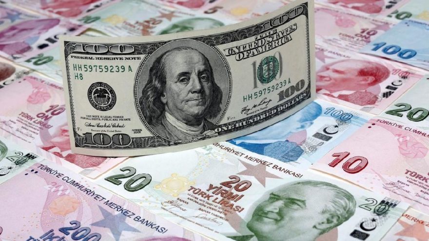 Bihayê lîreyê Tirkî carek din li beramber Dolar û Euro daket