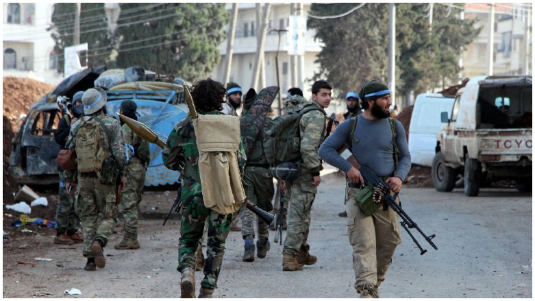 Li Efrînê çekdarên girêdayî artêsa Tirkiyê 5 welatî revandin