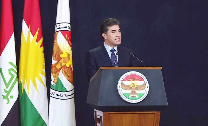 Ji Nêçîrvan Barzanî daxuyaniyên girîng derbarê qutkirina mûçeyên Herêma Kurdistanê de...
