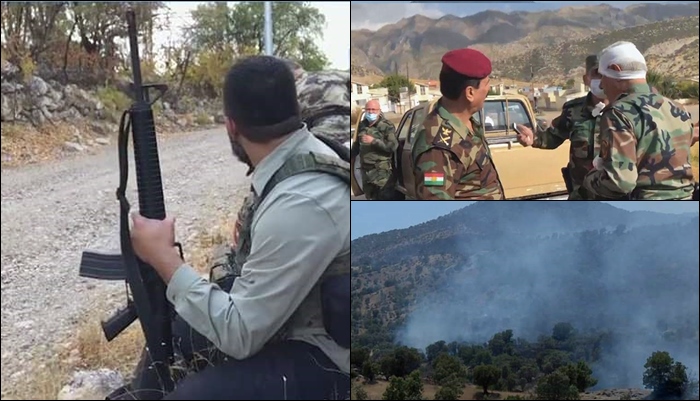 PKKê li Çemankê ya Duhokê êrîsî polîsên parastina petrol û gazê kir: 2 polîs birîndar bûn