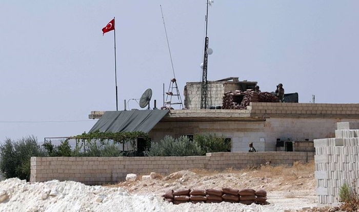 SOHR: Tirkiyê xala xwe ya 6emîn li Idlibê vala kir û ala Sûriyê hat hildan