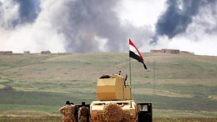 Balafirên Iraqê cara yekem bingehên DAISê yên çiyayên Xaneqînê bombebaran kir