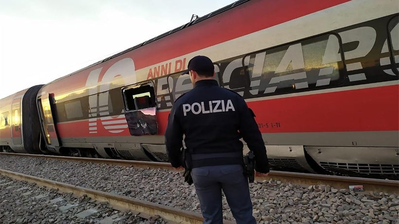 Di encama lêdana trênê de du penaberên Kurd li Îtalyayê can dan