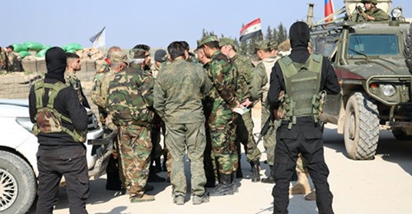 Hêzên Tirk li Minbicê êrîsî dewriyeya Rûsî kirin