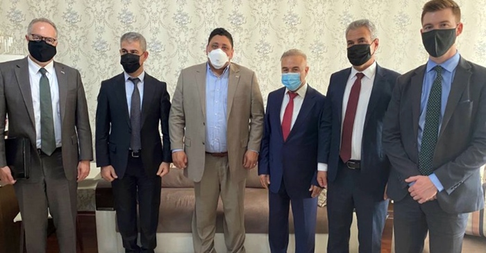 Sanda ENKSê û nûnerê Sûriyê li Konsolxaneya Amerîka mijarên girîng axivîn