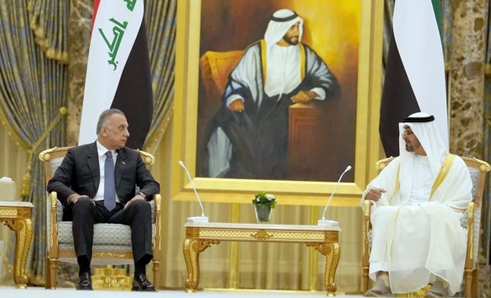 Kazimî serdana Îmaratê kir: Pêwendiyên Iraqê bi welatên Erebî têne bihêzkirin