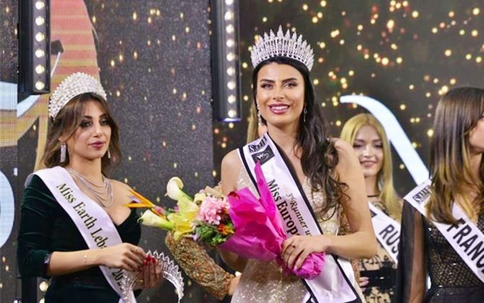Keça Kurd a Dêrsimî di pêsbirka ‘Miss Europe 2021’ de bû sêyemîn