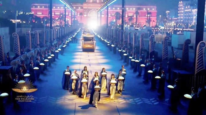 Bi merasîmeke bi heybet mumyeyên sahên Misira kevnar hatin veguhestin