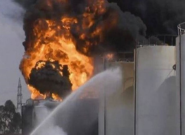 Agir li depoyên sotemeniyê yên li ser rêya Hewlêr-Guwêrê ket