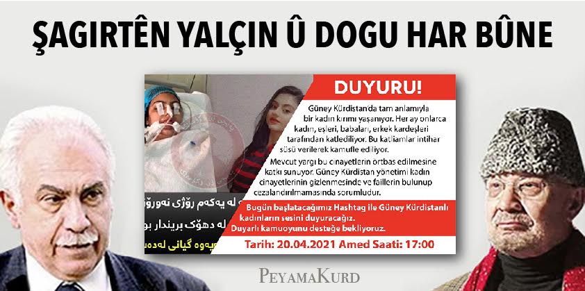 Di vir û derewên xwe de sînoran nas nakin!