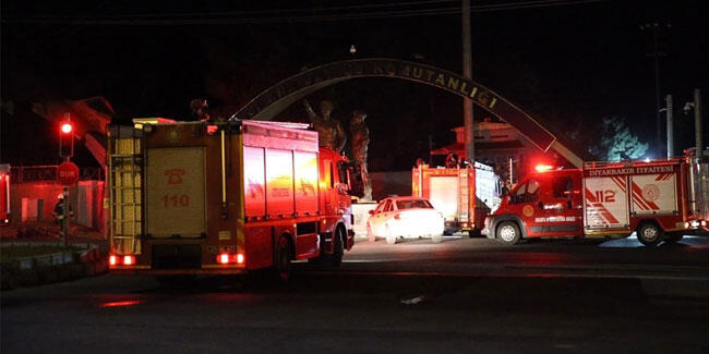 Li ser êrîsa baregeha balafirgeha leskerî ya Diyarbekirê kesekî hat binçavkirin