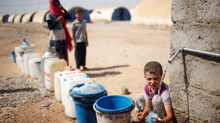 Raporê UNICEF: Pêdiviya zêdetirî 12 milyon xelkê Sûrî bi avê heye!