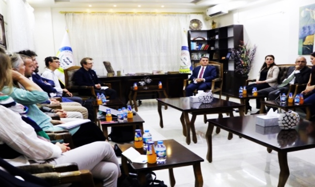 Sandeke Fransî serdana Rojavayê Kurdistanê kir