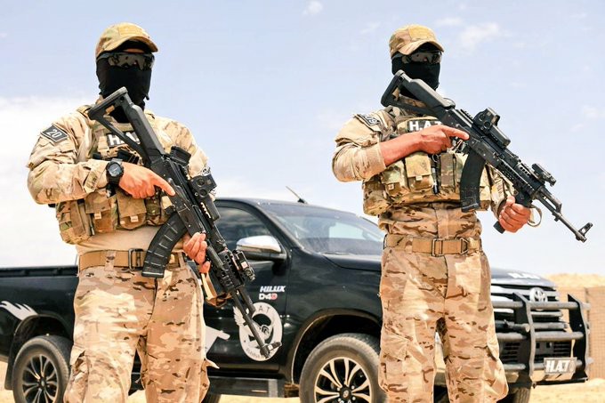 Li gundewarê Dêra Zorê 7 çekdarên DAISê hatin girtin