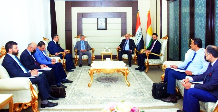 Wezîrê Darayî yê Kurdistanê bi sanda darayî ya Iraqê re civiya