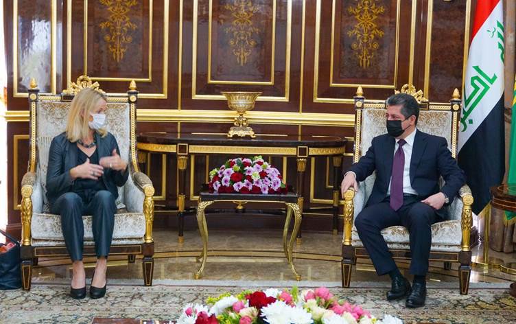 Mesrûr Barzanî heyeta çavdêr a Yekîtiya Awrûpayê qebûl kir