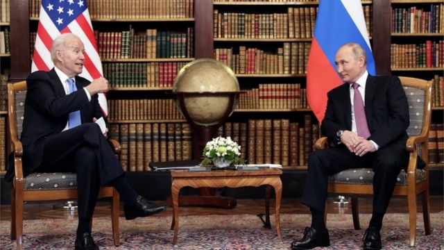 Pistî civîna Putin-Biden li Cenewreyê qediya, encamnameyê belavkirin