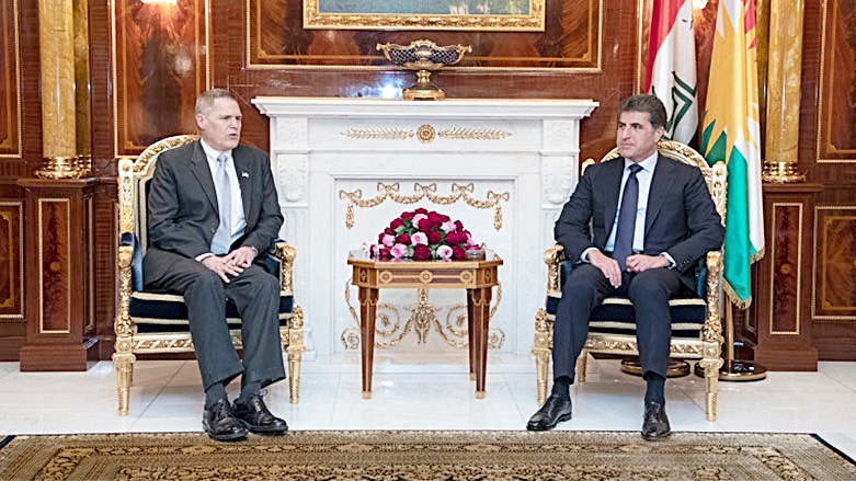 Nêçîrvan Barzanî bi Matthew Tueller re dîyaloga stratejîk gotûbêj kir