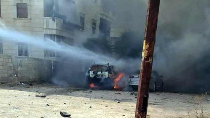 Li navenda Efrînê otomobîlek hat teqandin