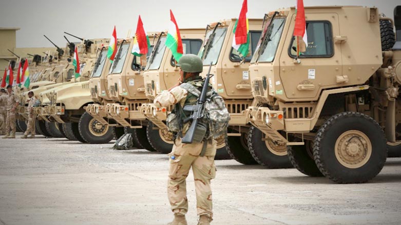 Hevpeymaniya Navdewletî zêdetirî 1 milyon dolaran alîkariya leskerî gihand hêzên Pêsmerge