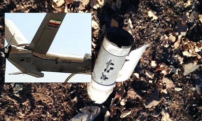 PDK-Î derbarê parçeyên dronên Îranê de name ji Amerîka, Çîn, Brîtanya û Macaristanê re sand