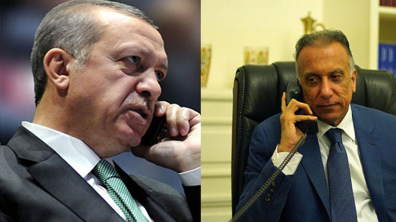 Erdogan û Kazimî rewsa Singalê û pirsên ewlehiyê gotûbêj kirin