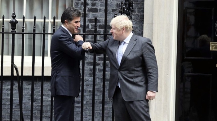Ji Nêçîrvan Barzanî peyama hevdîtina ligel Boris Johnson...