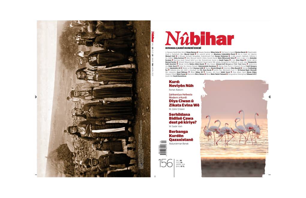 Hejmara 156an a kovara Nûbiharê hat wesandin