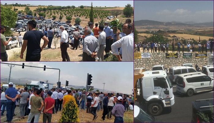 Bakurê Kurdistanê | Li Semsûrê cotkaran li dijî yasaya tutinê rêya çûnûhatinê girtin