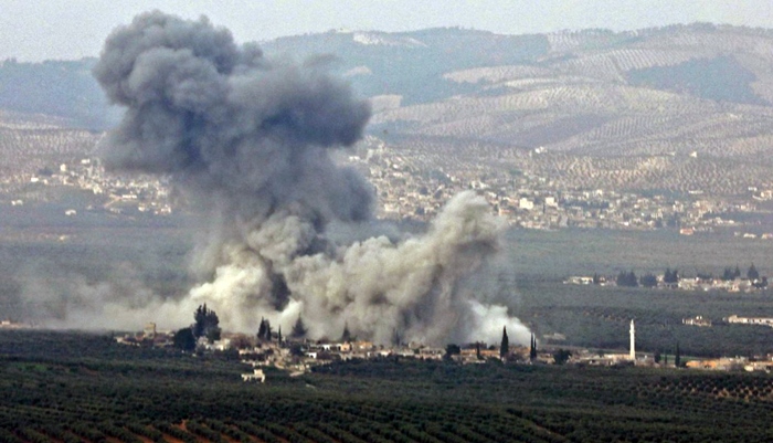 Pistî êrîsa seva borî ya ser Efrînê artêsa Tirkiyê Til Rifet topbaran kir