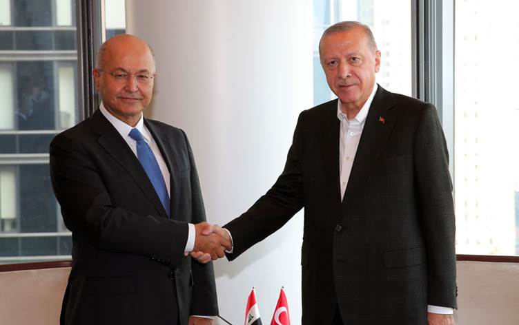 Berhem Salih û Erdogan li New Yorkê hevdîtinekî kirin