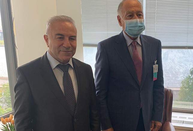 Îtîlaf û Desteya Danûstandkar a Opozîsyona Sûriyê bi Sekreterê Gistî yê Komkara Erebî re civiyan