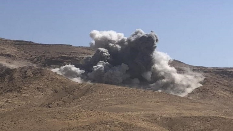 Hejmarek ji pêgehên çekdarên DAISê hatin bombebarankirin