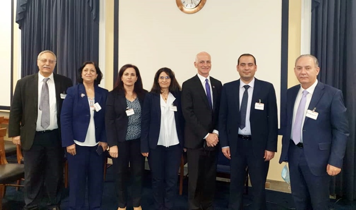 Sanda MSDê li Washingtonê bi senatorên Amerîkî re civiya