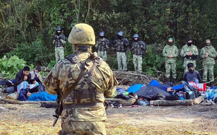 Li ser sînorê Belarûsê leskerekî Polonyayê hat kustin