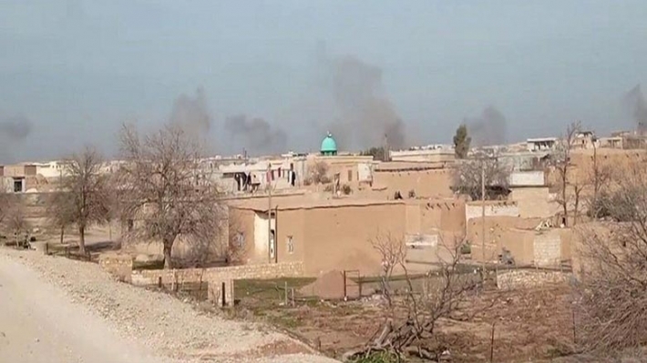 Artêsa Tirkiyê gundên derdora Tiltemirê topbaran kir