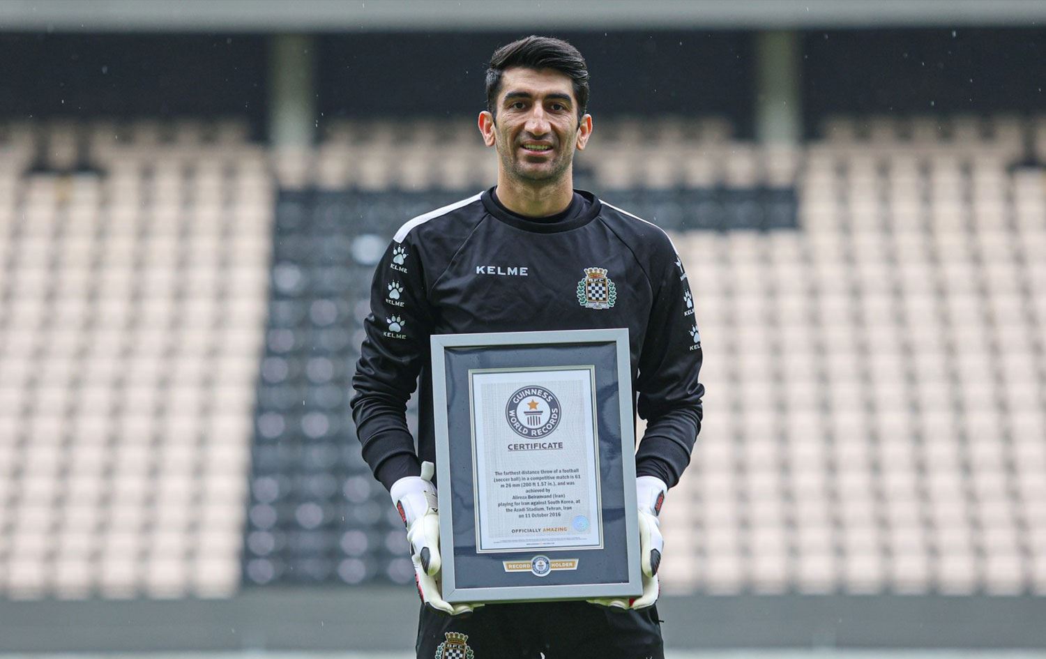 Navê golparêzê Kurd Elîriza Bîranwend ket Pirtûka Rekoran a Guinnessê