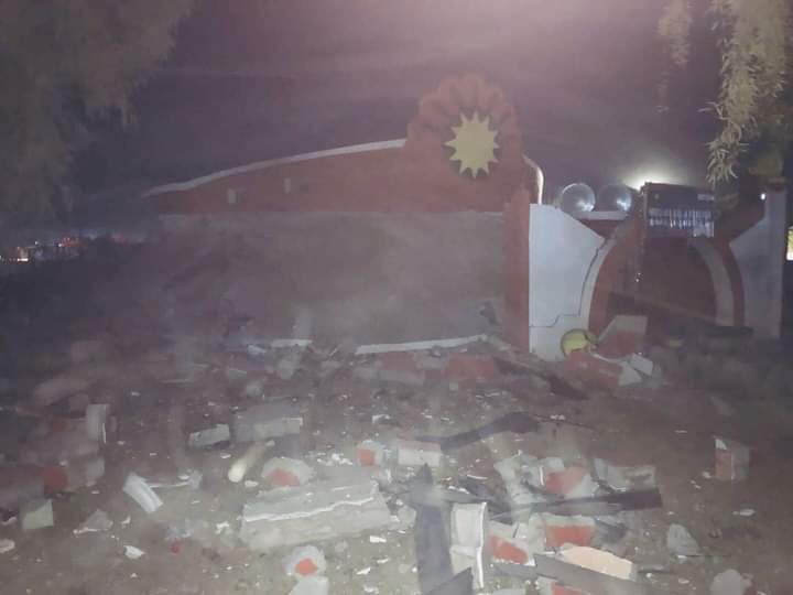 Balafiran avahiya “Meclisa Gel a Xansorê” bombebaran kir