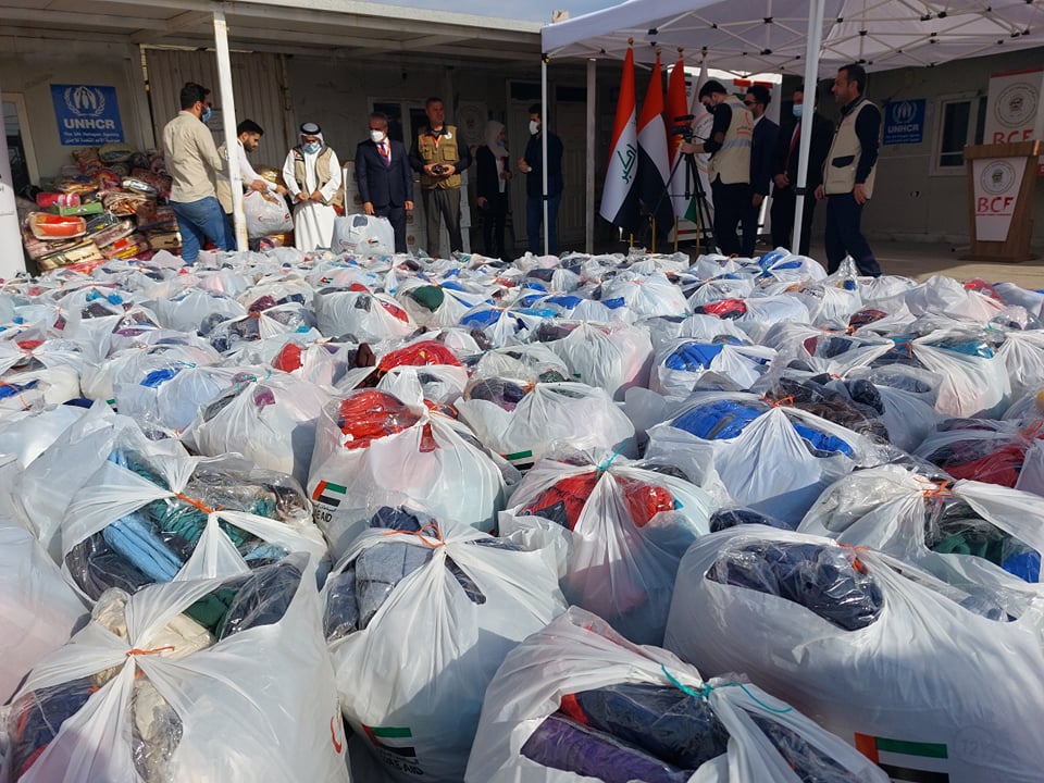 Dezgeha Xêrxwaziya Barzanî alîkariya cilên zivistanê da 2 hezar zarokên koçber